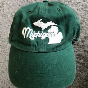 Green State of Michigan Baseball Hat - 47 Brand
